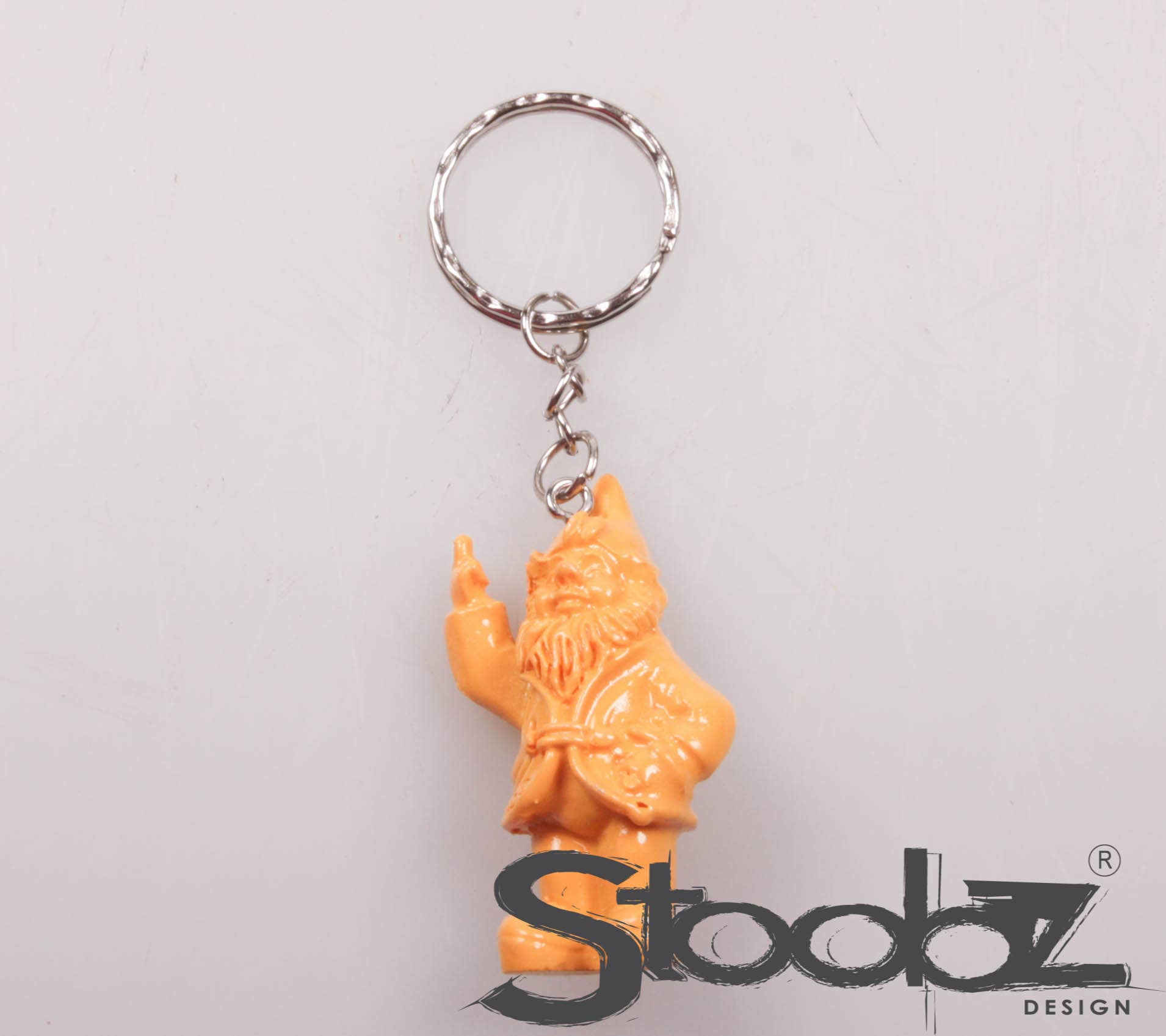 Imhof & Stevens BV – Großhandel Schlüsselanhänger – Unisex – STOOBZ GNOME MINI F*CK YOU SCHLÜSSELANHÄNGER 9 CM2