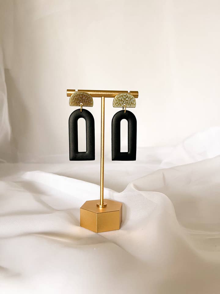 Black Olivia’s for wholesale by Wildflower Clay Designs