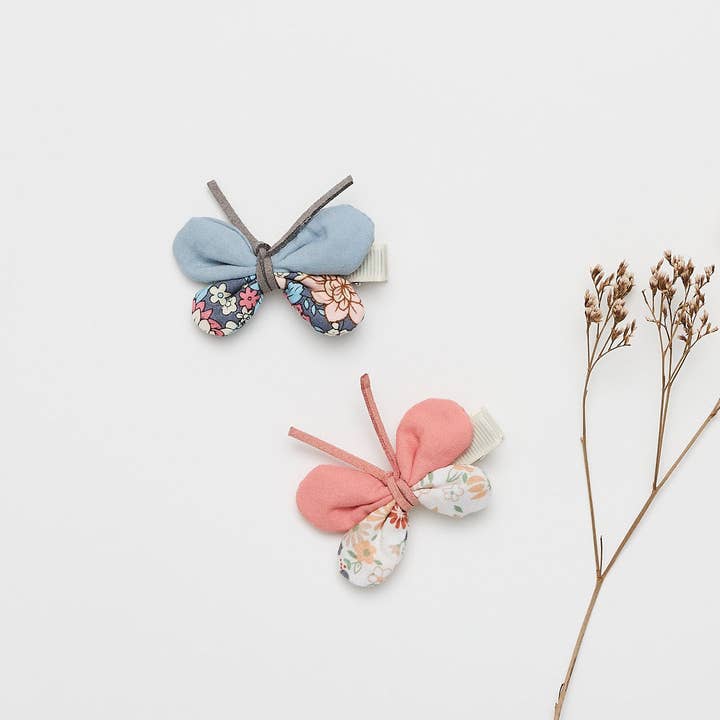 Over the Dandelions - Wholesale Hair Clip - Kids - Hair clips Butterfly set of 21