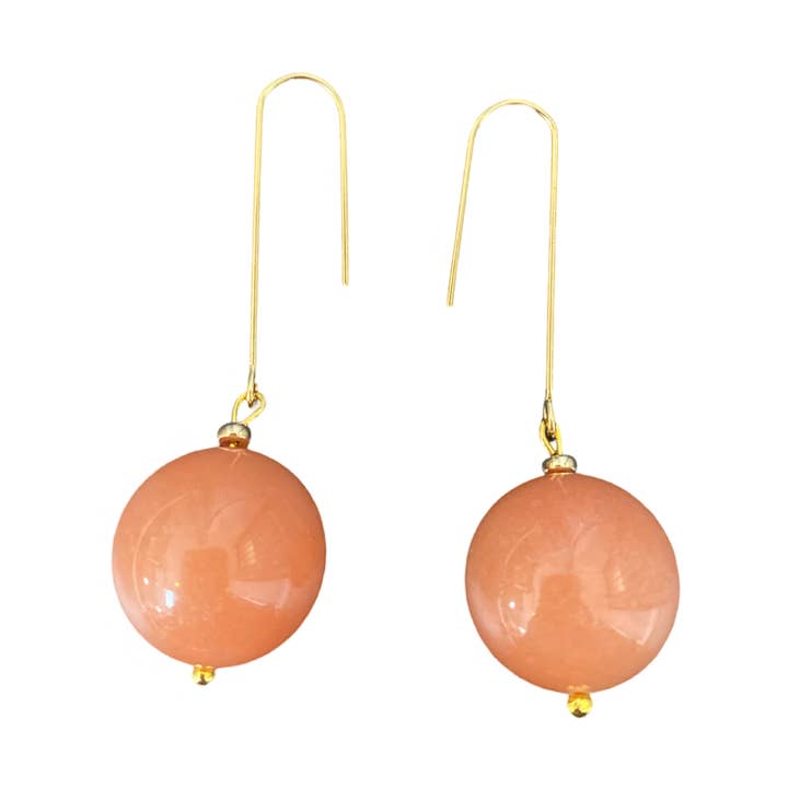 Coral Drop Ö för wholesale av Honey Rose & K Jewelry