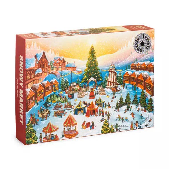Puzzle Snowy Market – Trevell – 1000 pieces for wholesale by Trevell