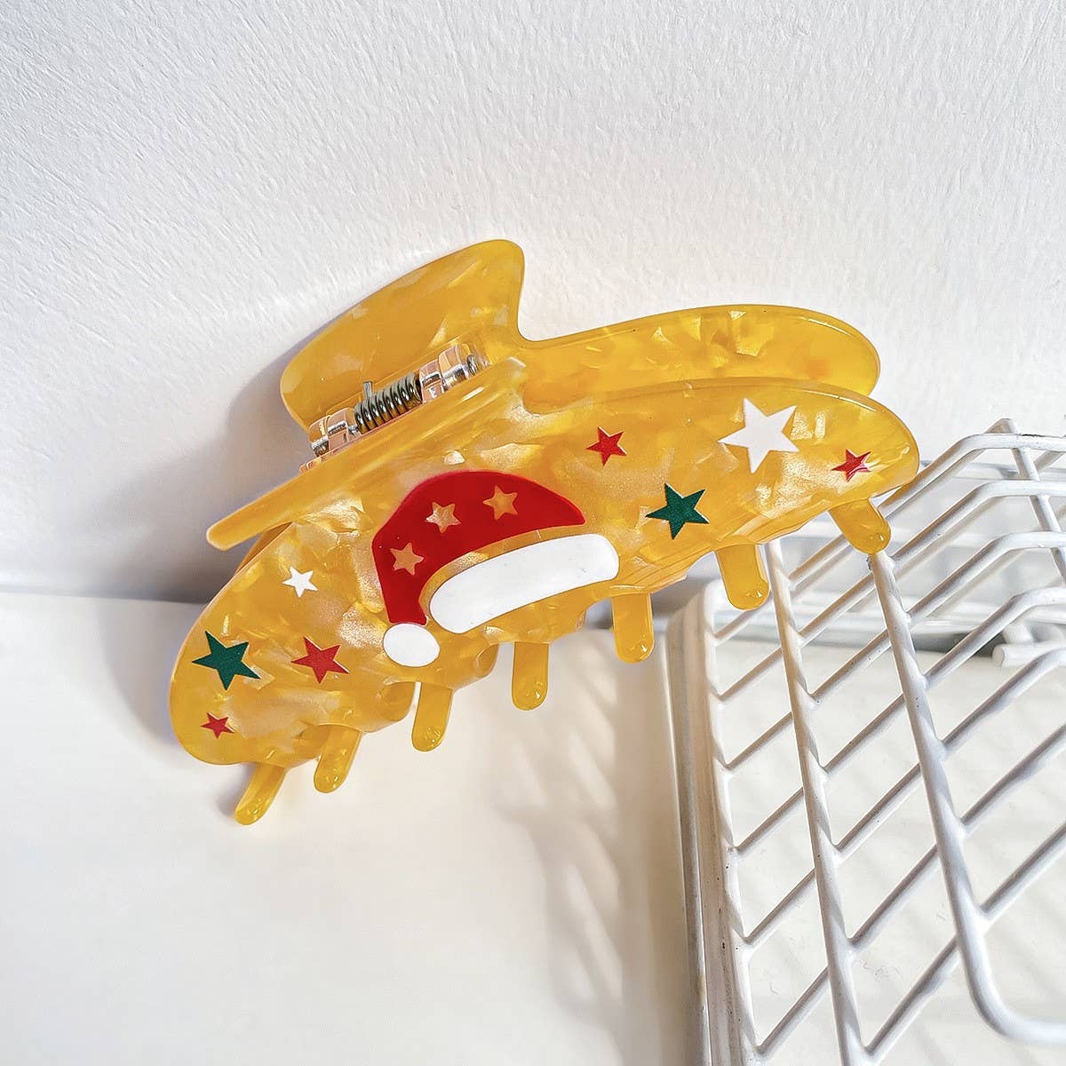 ACCITY - Wholesale Hair Clip - Women's - Gingerbread Man Hair Claw, Xmas Cartoon Bun Clip_CWAHA15982