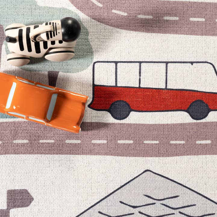 nuLOOM - Wholesale Area Rug - Kids & Baby - Chalea Kids Town Machine Washable Area Rug4