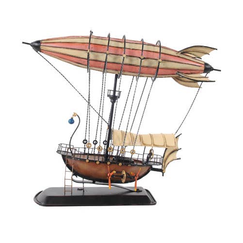 Steampunk Airship Model for wholesale by Old Modern Handicrafts, Inc.