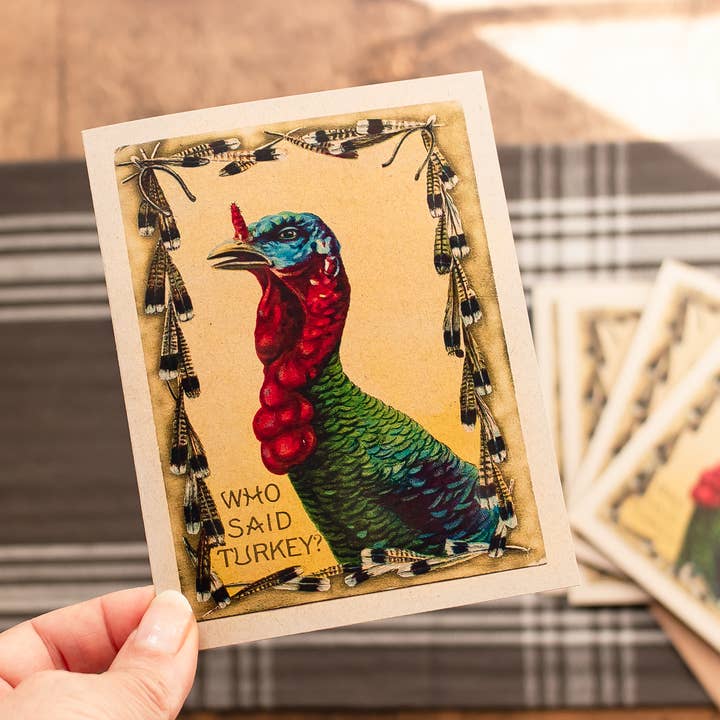 Sunshine and Ravioli - Wholesale Thanksgiving Card - Thanksgiving Card, Funny Turkey