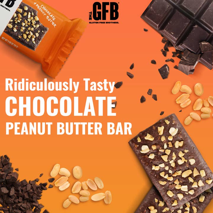 The GFB - Wholesale Snack bar - The GFB: Chocolate Peanut Butter Protein Snack Bar1