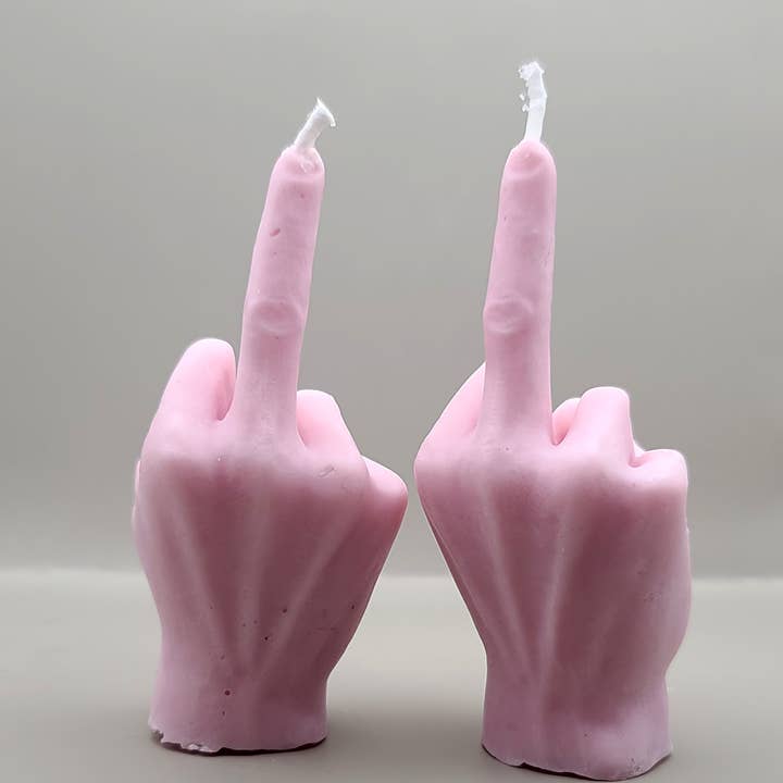 Mandy's Zen and Mystery - Wholesale Novelty Candle - Middle Finger Candles, Crude Stocking Stuffers1