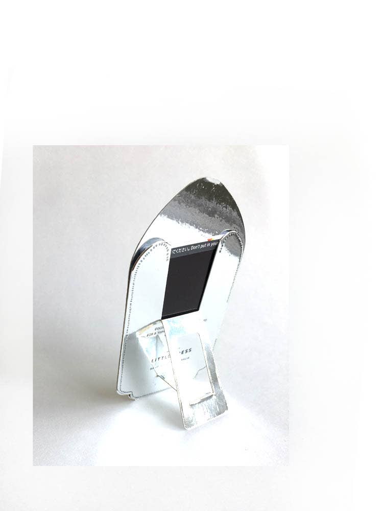 THE LITTLE PRESS - Wholesale Picture Frame - Tall Silver Faux Tin Frame2