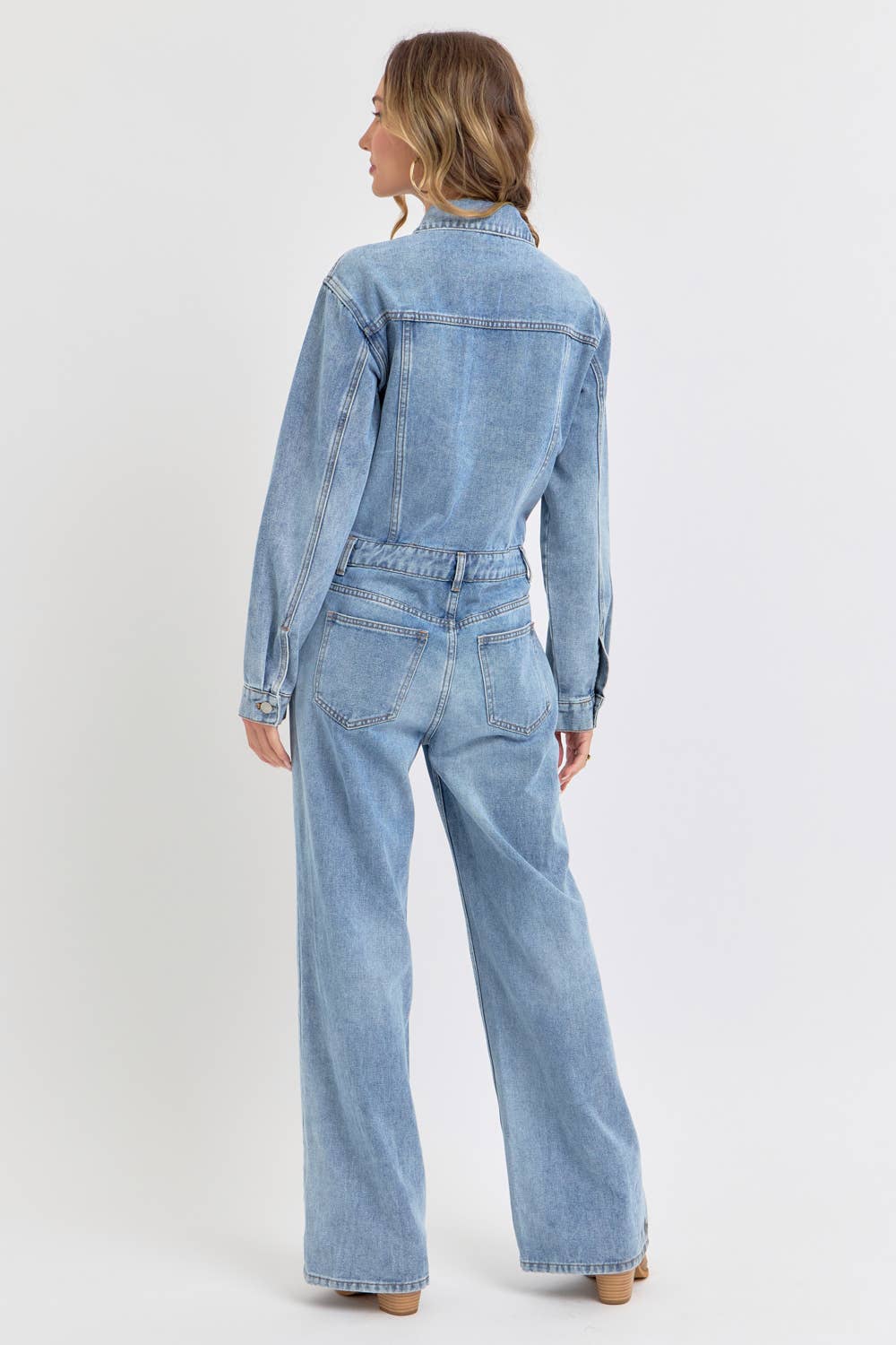 TIMELESS DENIM JUMPSUIT  for wholesale on Faire3
