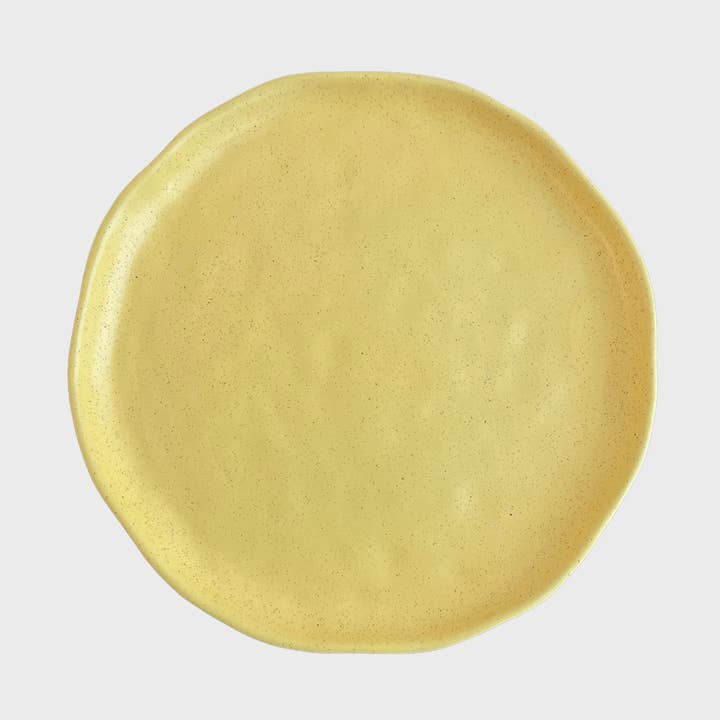 Nuvia Yellow Dessert Plate for wholesale by TERREA HOME