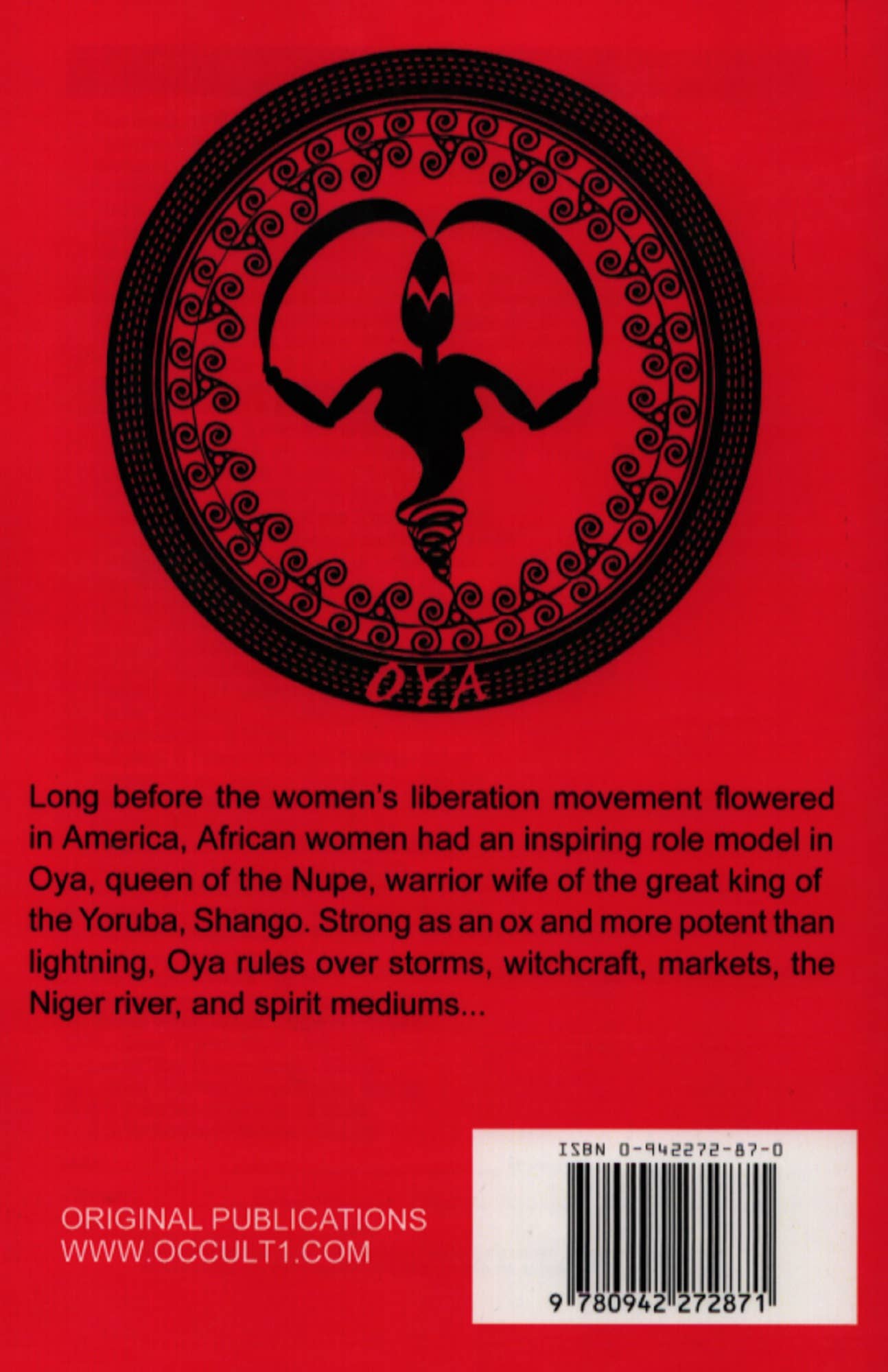 Original Publications - Wholesale Religion - Oya; Santeria & the Orisha of the Winds1