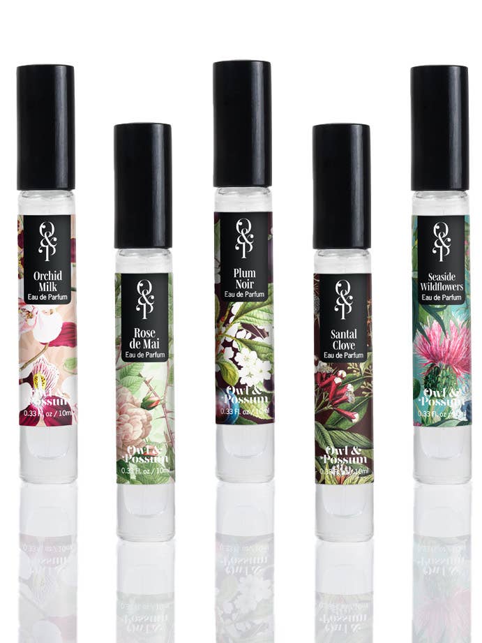 SPRAY PARFUMEPRØVE: (9) 10mL Eau de Parfum Sprays for engroshandel hos Owl & Possum