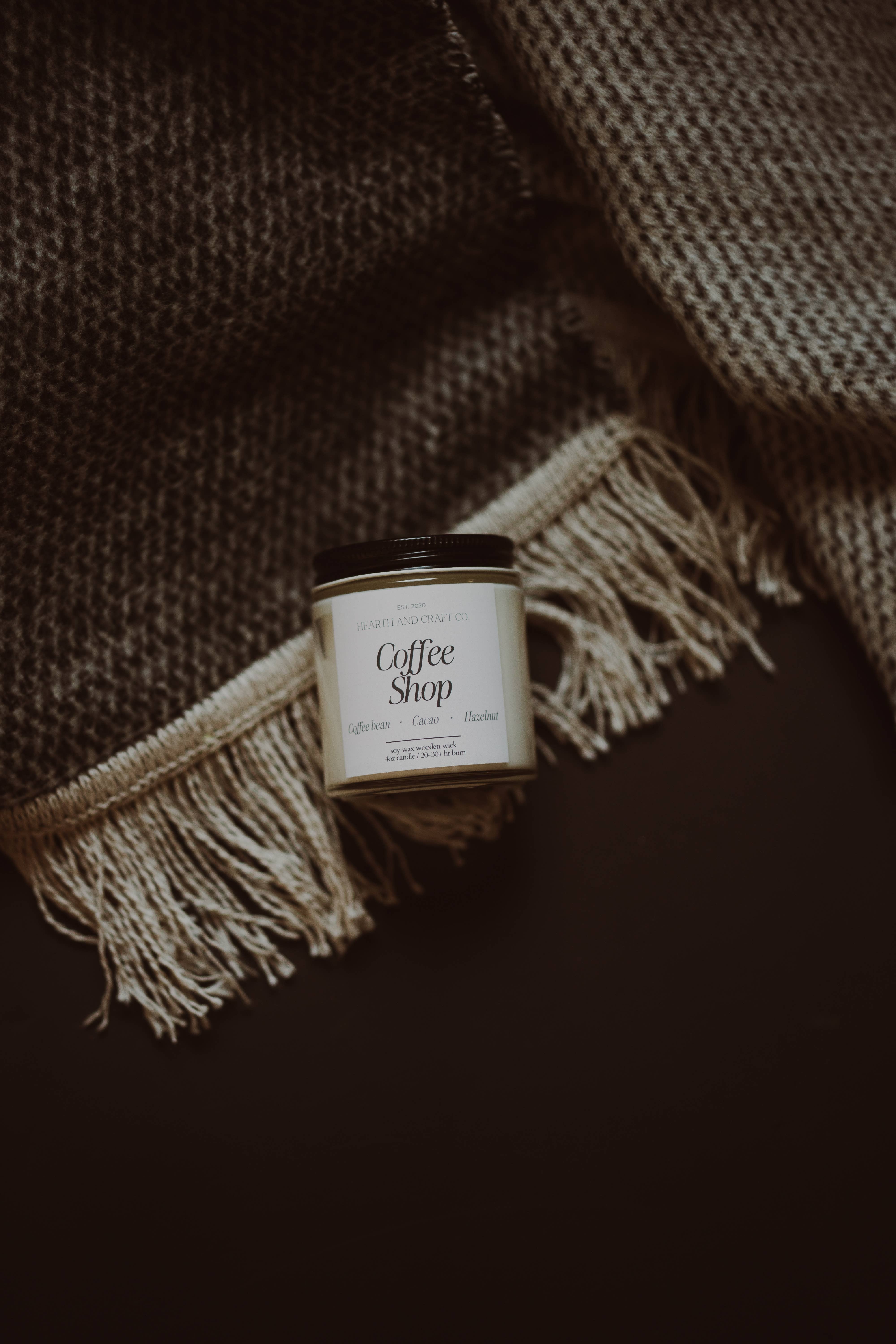 Hearth and Craft Candle Co. - Vente Bougie en bocal - CAFÉ1