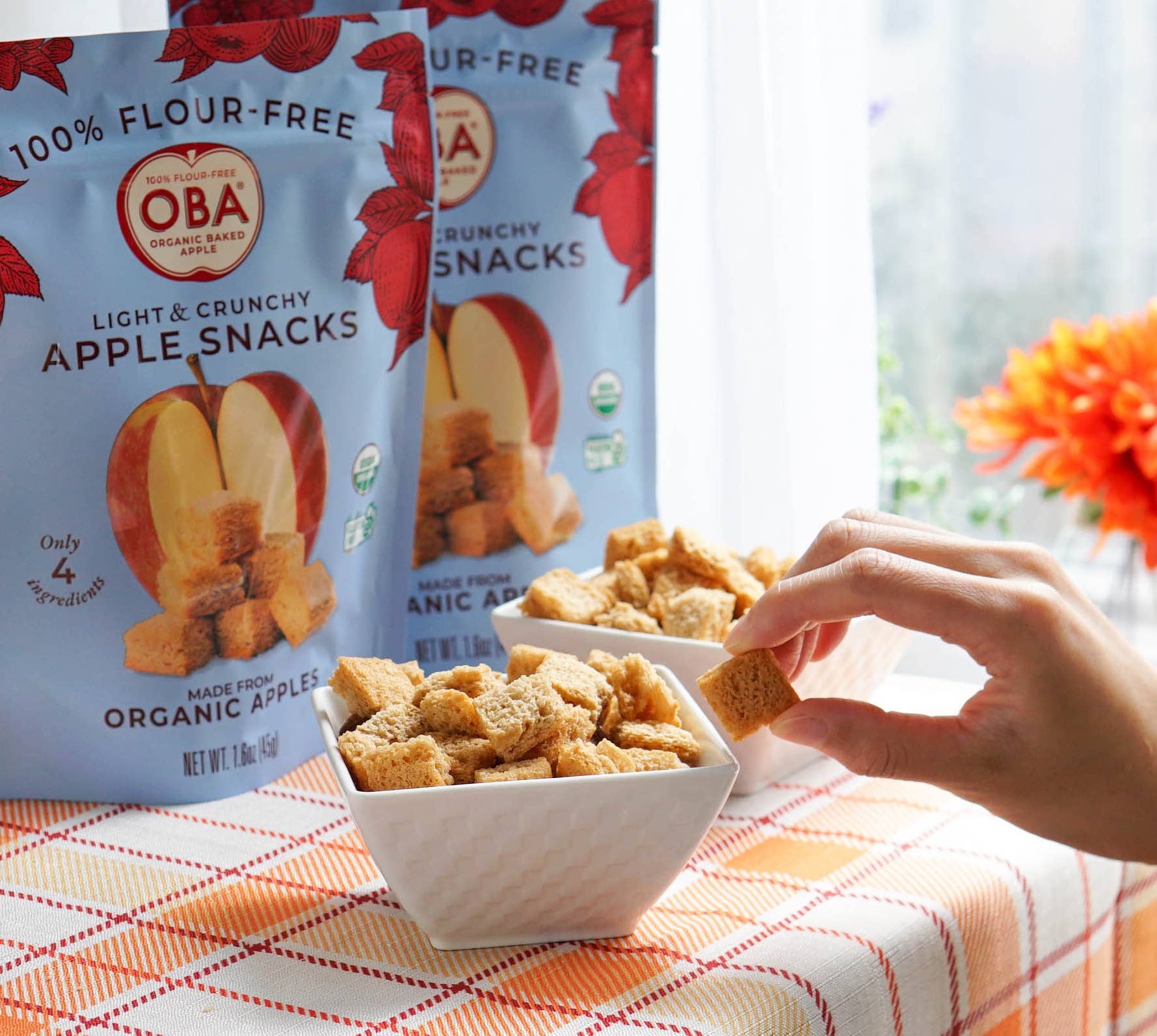 Oba Snacks - Vendita all'ingrosso Frutta secca/disidratata - Snack alla mela7