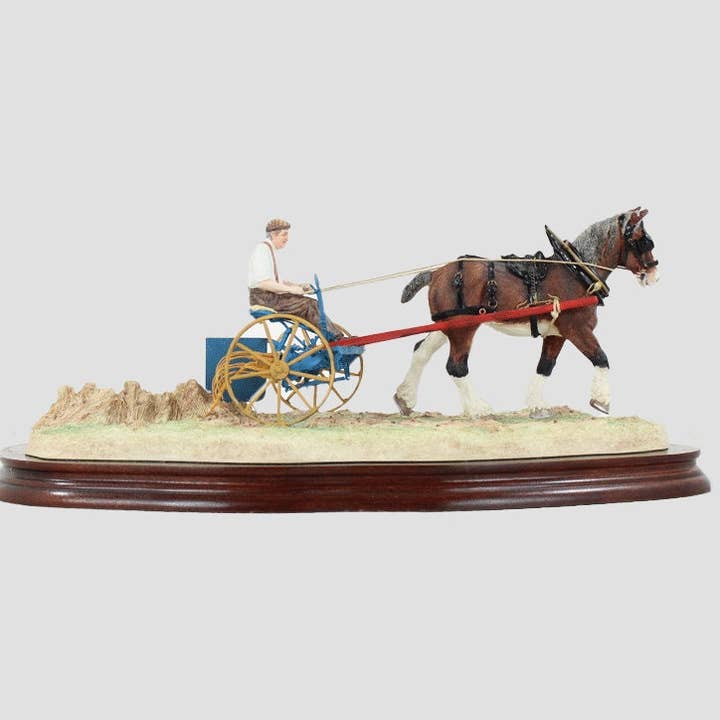 Roeien met Border Fine Arts Paarden voor wholesale door Grays 1922