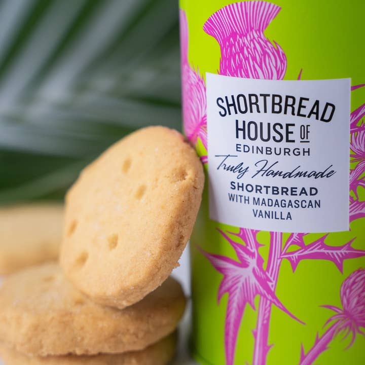 Shortbread House of Edinburgh - Wholesale Cookie - Shortbread House Madagascar Vanilla Tin 140g MP122