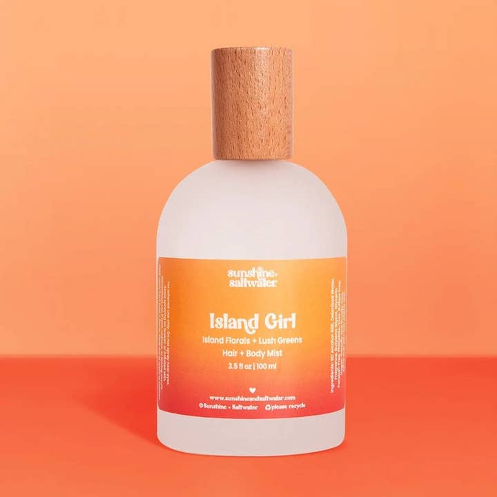 Island Girl | Body Mist for wholesale by Sunshine + Saltwater