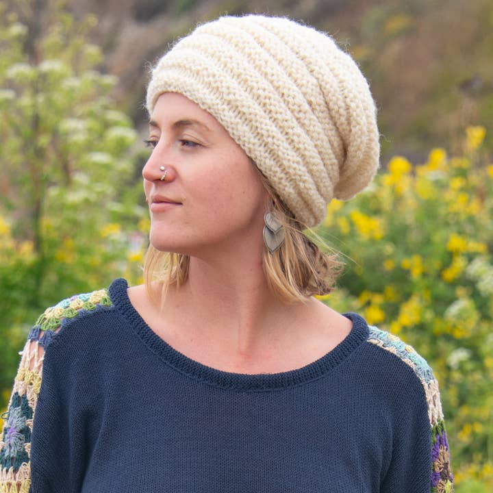 Zig Zag Asian Collection - Wholesale Beanie - Women's - Ribbed Beanie4