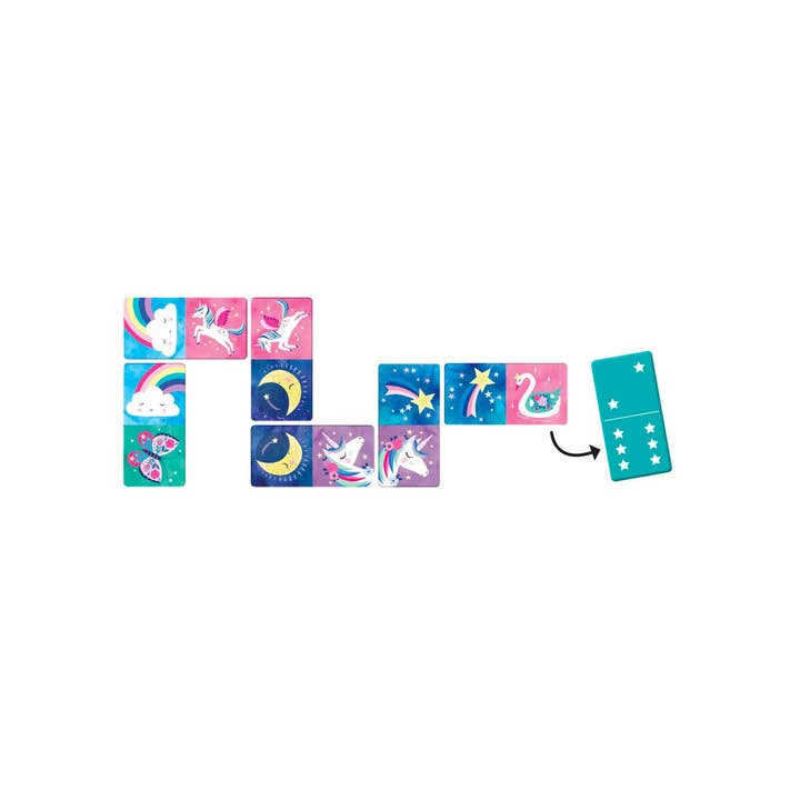 Chronicle Books - Wholesale Dominoes - Unicorn Dominoes1