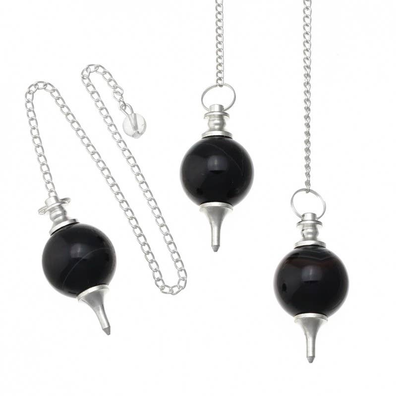 UniArt - Wholesale Spiritual Stone/Crystal - Spherical pendulum in natural stone9