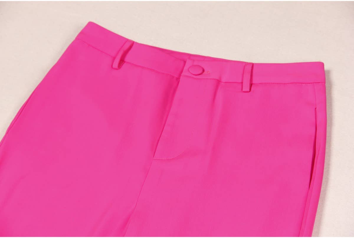 Productseeker – Engroshandel Habitter – til kvinder – SET069 Elegant strutsefjerblazer og buksesæt13