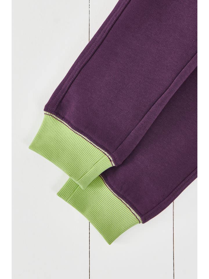 Grass & Air - Wholesale Athletic Sweatpants/Joggers - Kids - Amethyst Kids' Purple Joggers4