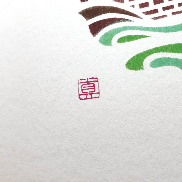 Mayuko Fujino Bird & Nature Art - Wholesale Art Print - Art print: Tree Swallows at Saugerties Lighthouse, Saugertie3