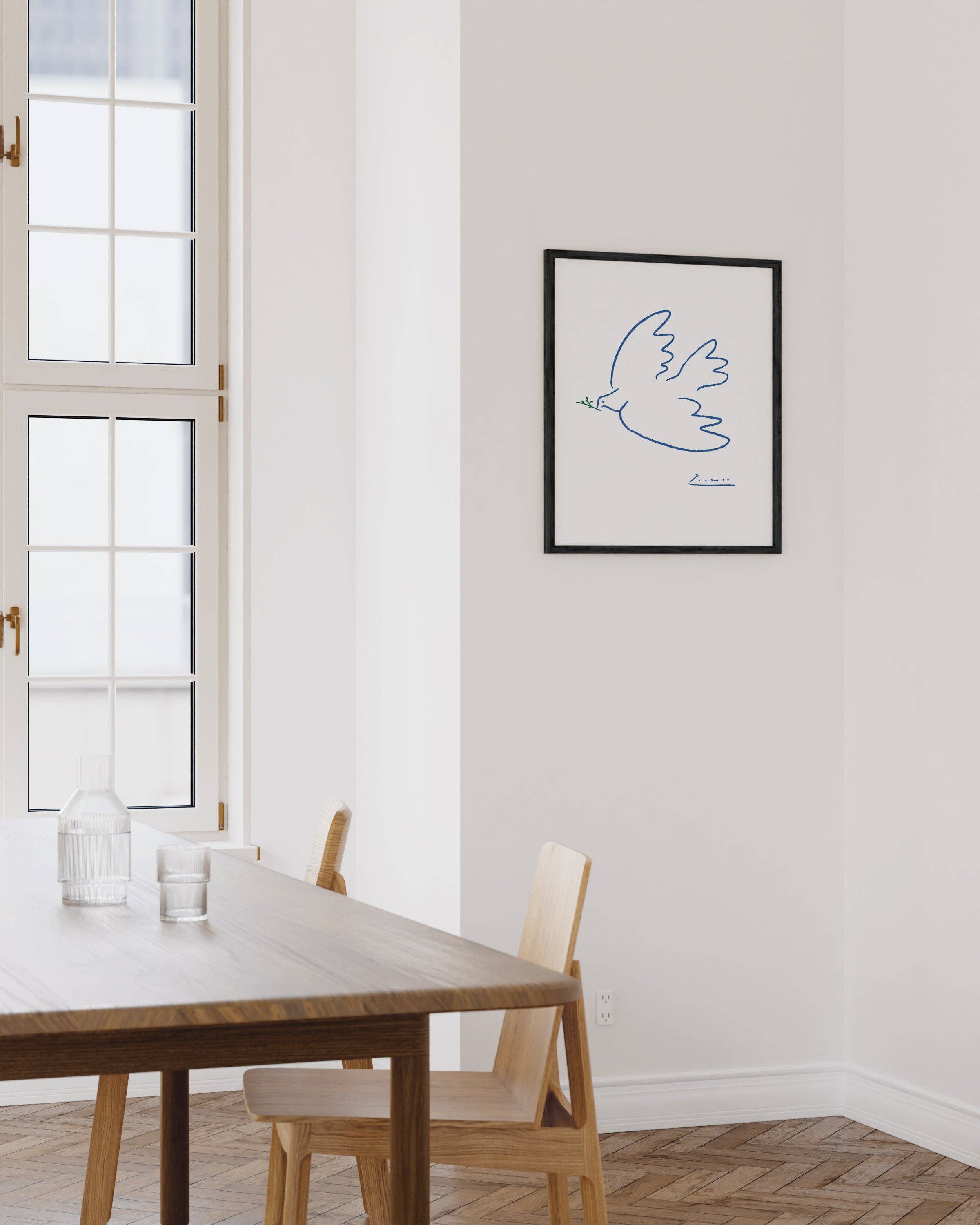Haus and Hues - Wholesale Art Print - Picasso Dove2