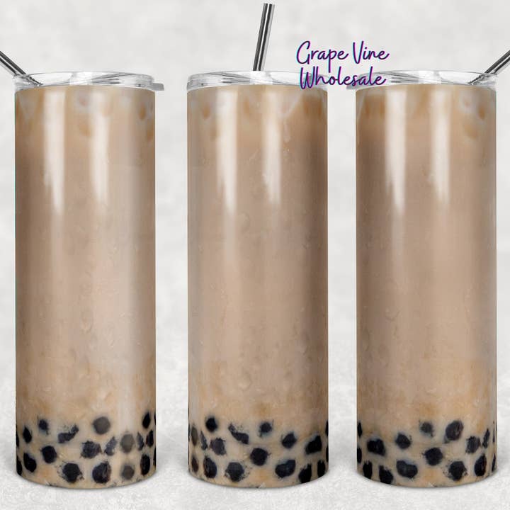 Bubbly Tea 20oz Tumbler for wholesale by GrapeVineWholesale