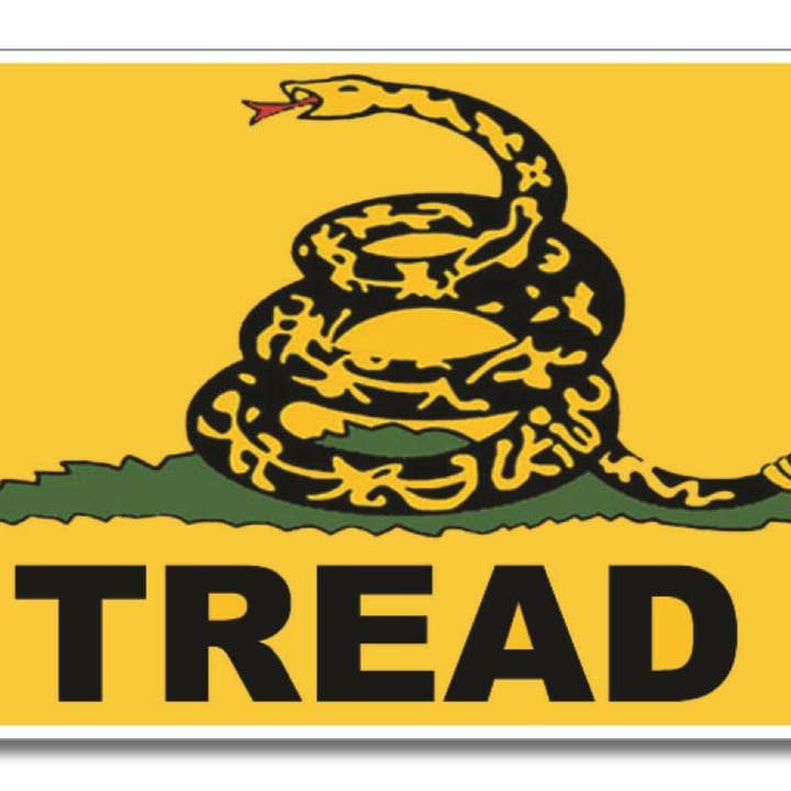 Humper Bumper - Wholesale Sticker - Don’t Tread On Me - Gadsden Flag - Conservative Bumper Sticker, Car Magnet