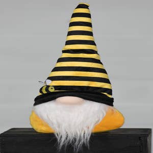Bumble Bee Striped Gnome Honey Bee Home Kitchen Decor Bee Shelf Sitter  Tiered