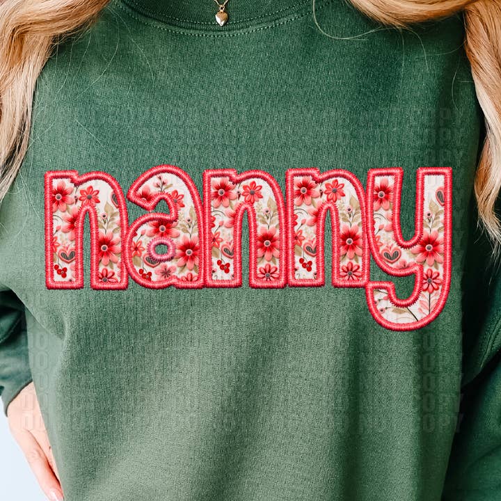 Transferência de Babá Valentine DTF por atacado de K and M Designs