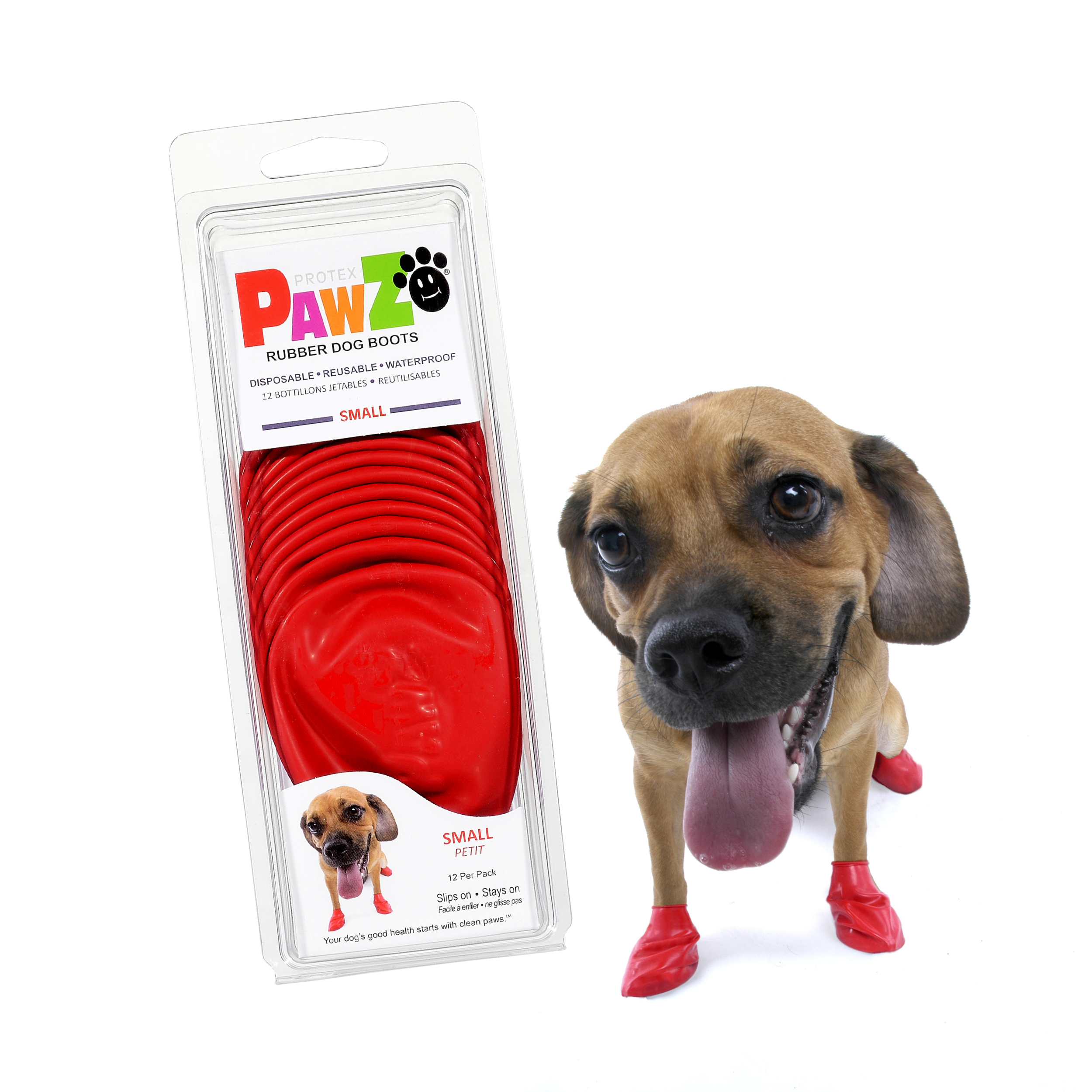 Downtown Pet Supply – wholesale Pet paw protection – PawZ Rubber Dog Boots, 12 Boots53
