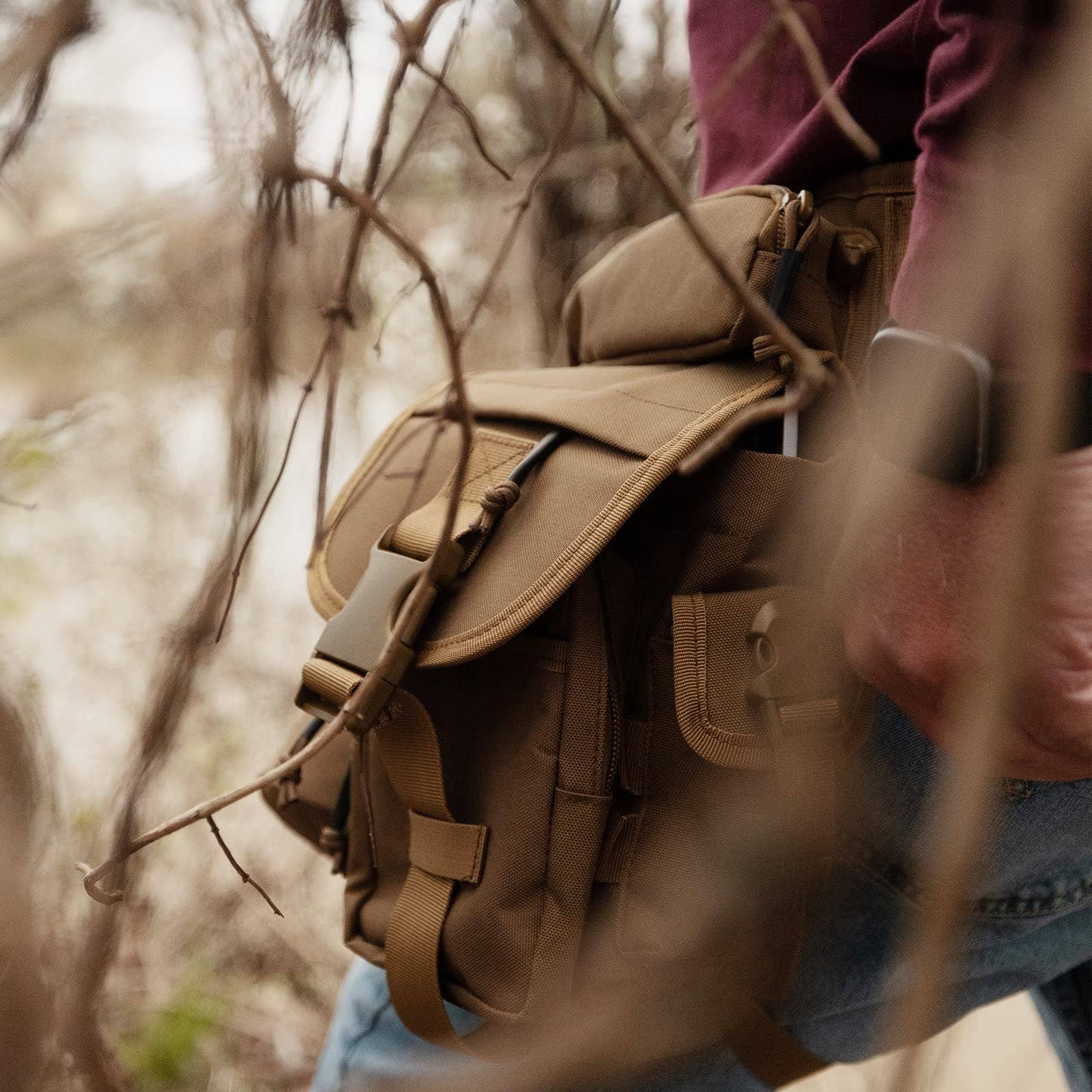 Antarctica Outdoors - Wholesale Belt Bag - Unisex - ANTARCTICA® Outdoor Drop Leg Pouch Bag3