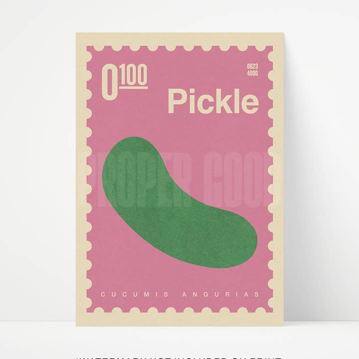 Pickles Print für den Großhandel von Proper Good