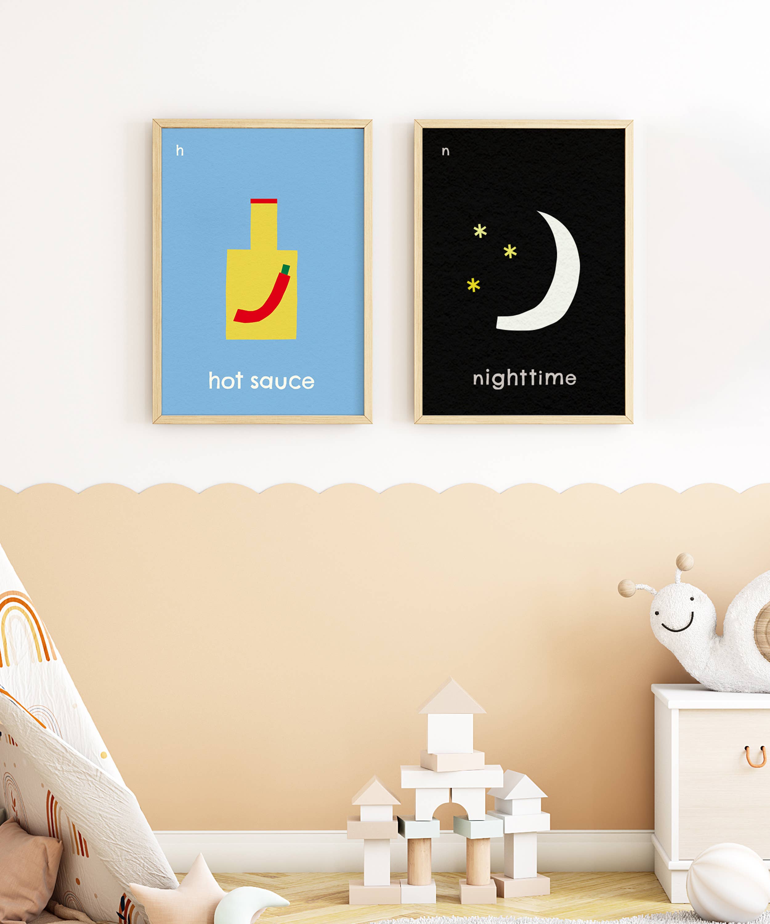 Surprise Radish - Wholesale Art Print - Nighttime Art Print2