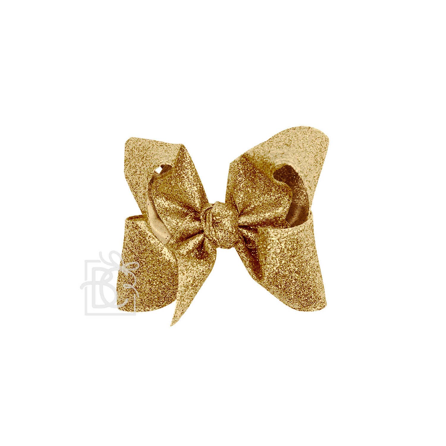 Beyond Creations, LLC - Wholesale Hair Bow - Kids - GLITTER METALLIC BOW ON CLIP18