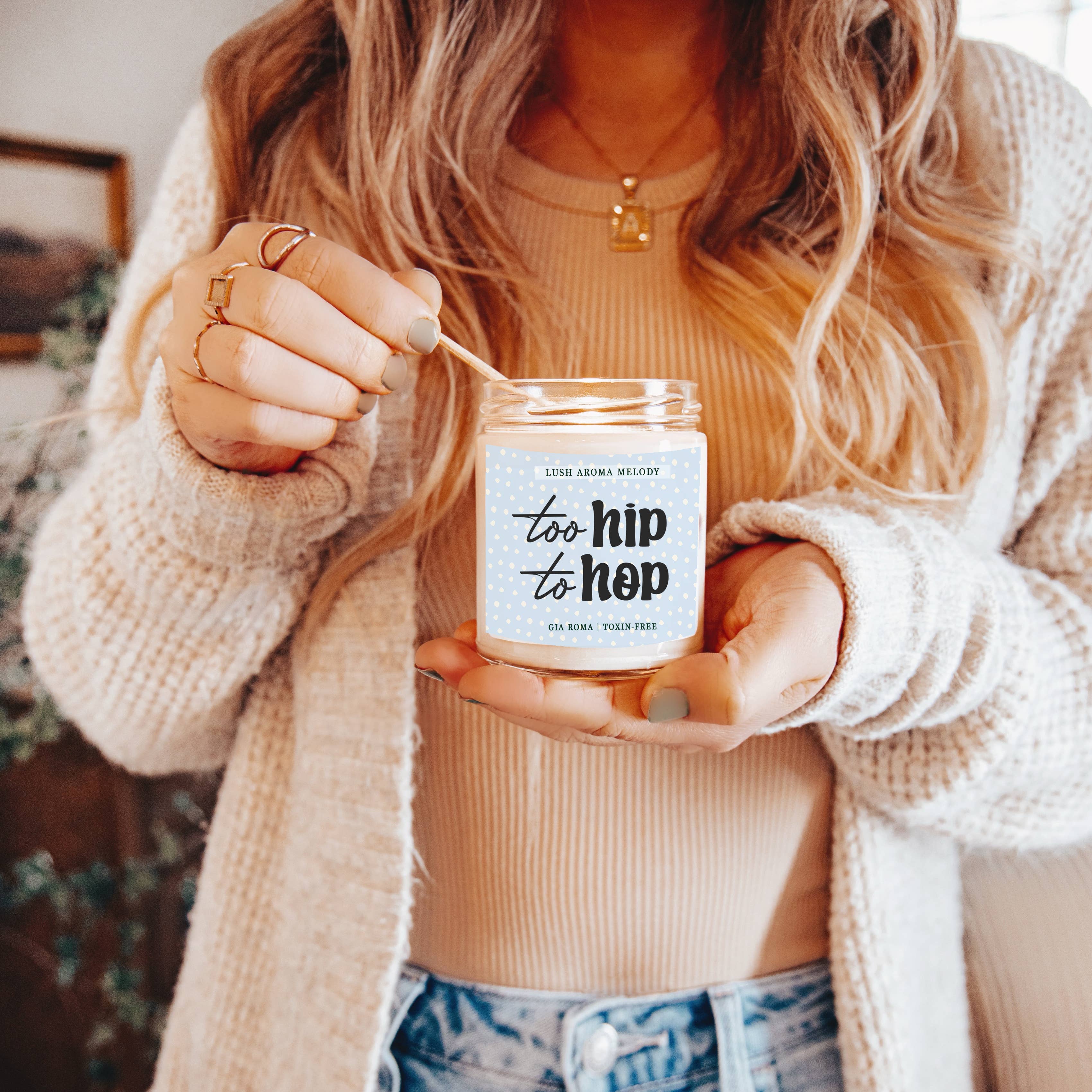 Gia Roma - Vendita all'ingrosso Candela in vasetto - Candele pasquali retrò con graziosi barattoli profumati alla soia primaverile57