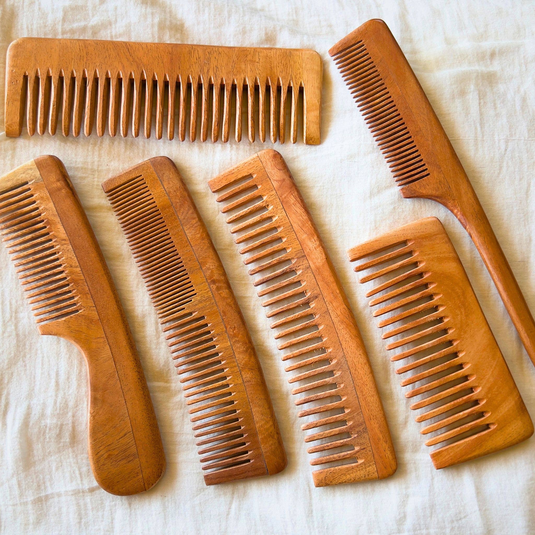 Indika - Wholesale Hair Brush/Comb - Neem Combs8