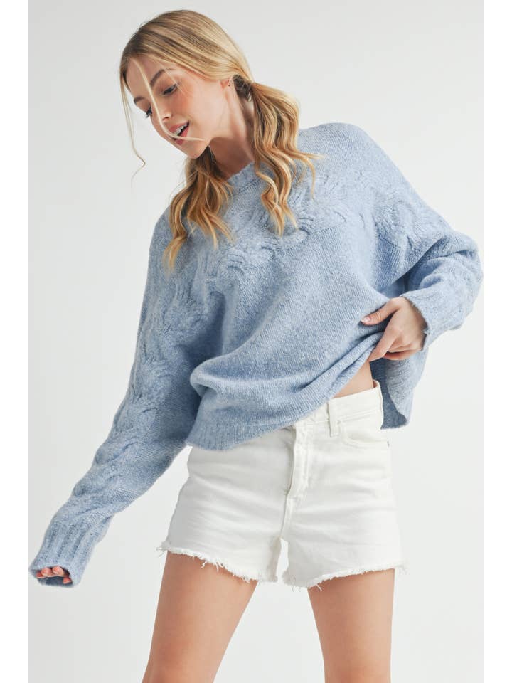 AEMI + CO - Wholesale Knit Sweater - Women's - 3205EK Elaine Sweater 26