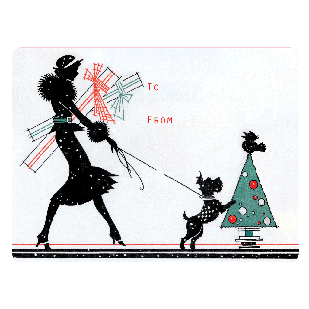 Laughing Elephant - Wholesale Sticker - Vintage Christmas - Holiday Sticker Box7