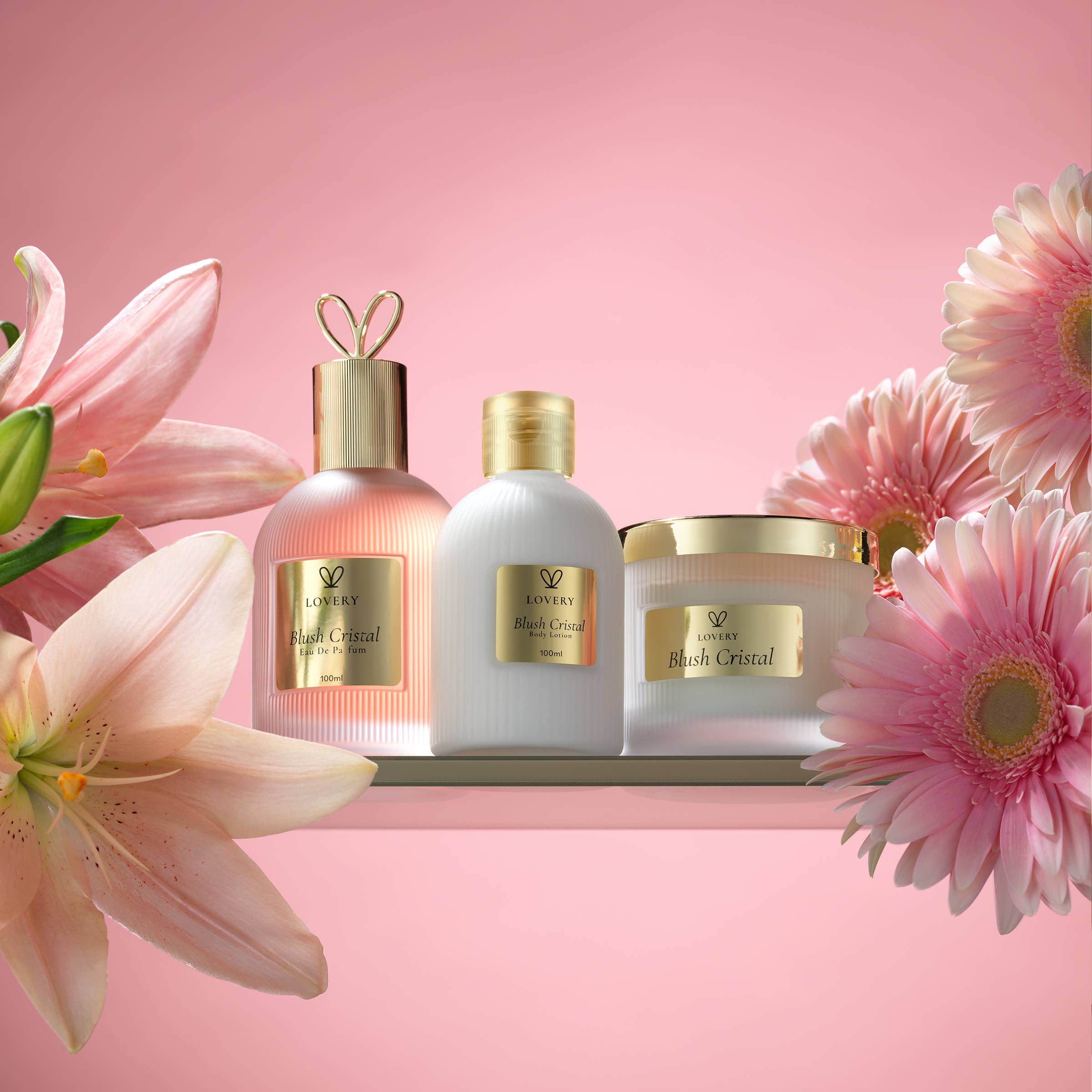 Lovery - Wholesale Perfume/Eau de Toilette - Lovery Blush Cristal Eau de Parfum – 100ml3