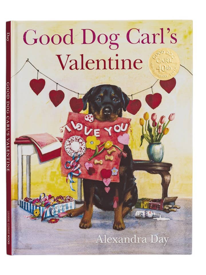 Good Dog Carl's Valentine 40th Anniversary Edition for wholesale by Laughing Elephant Books