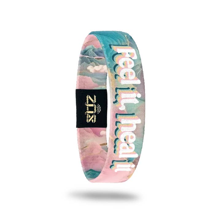 ZOX - Wholesale Bangle Bracelet - Feel it, Heal it Interactive Affirmation Bracelet1