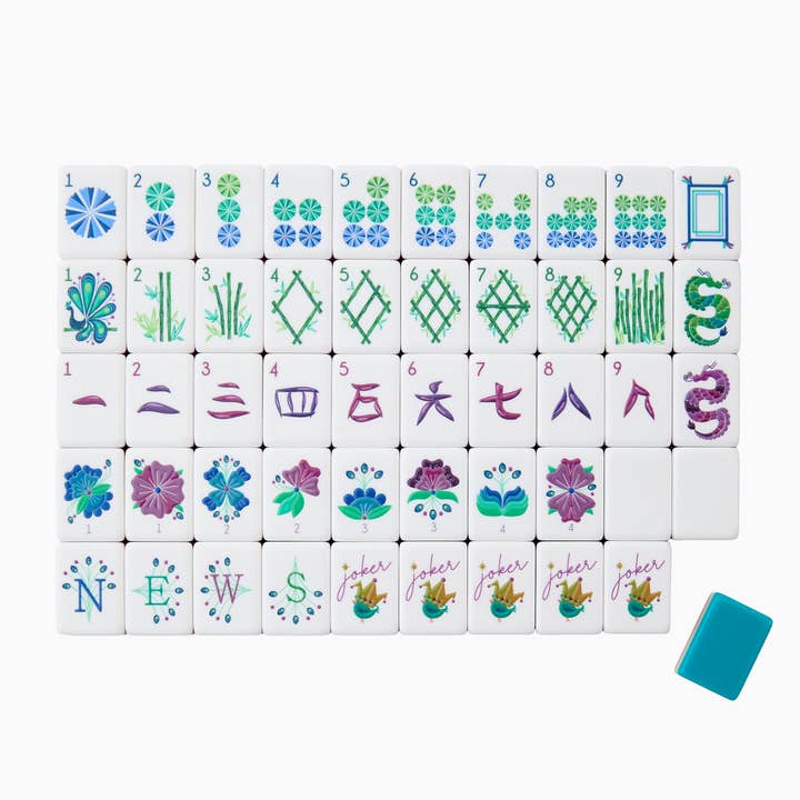 Oh My Mahjong - Wholesale Board Game - Lagoon Mahjong Tiles