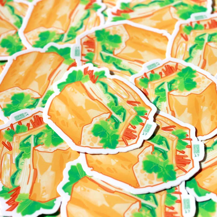 Pegatina Banh Mi para venta al por mayor de sinistersquids