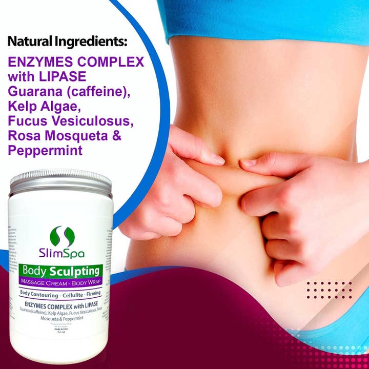 SlimSpa The Body Care Specialists - Wholesale Body Cream/Lotion - Body Sculpting Cream 32 oz3