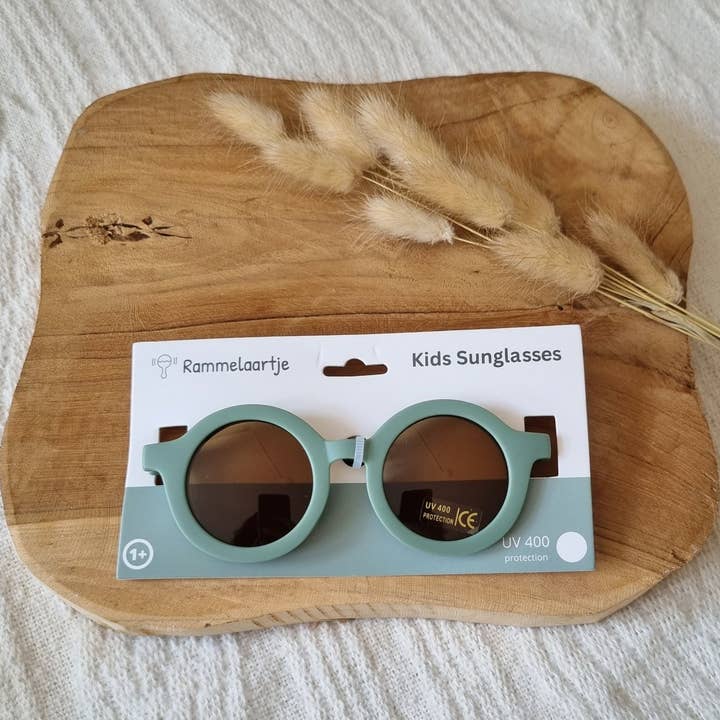 Rammelaartje - Wholesale Sunglasses - Kids - Children's UV400 Round Sunglasses - Sage3