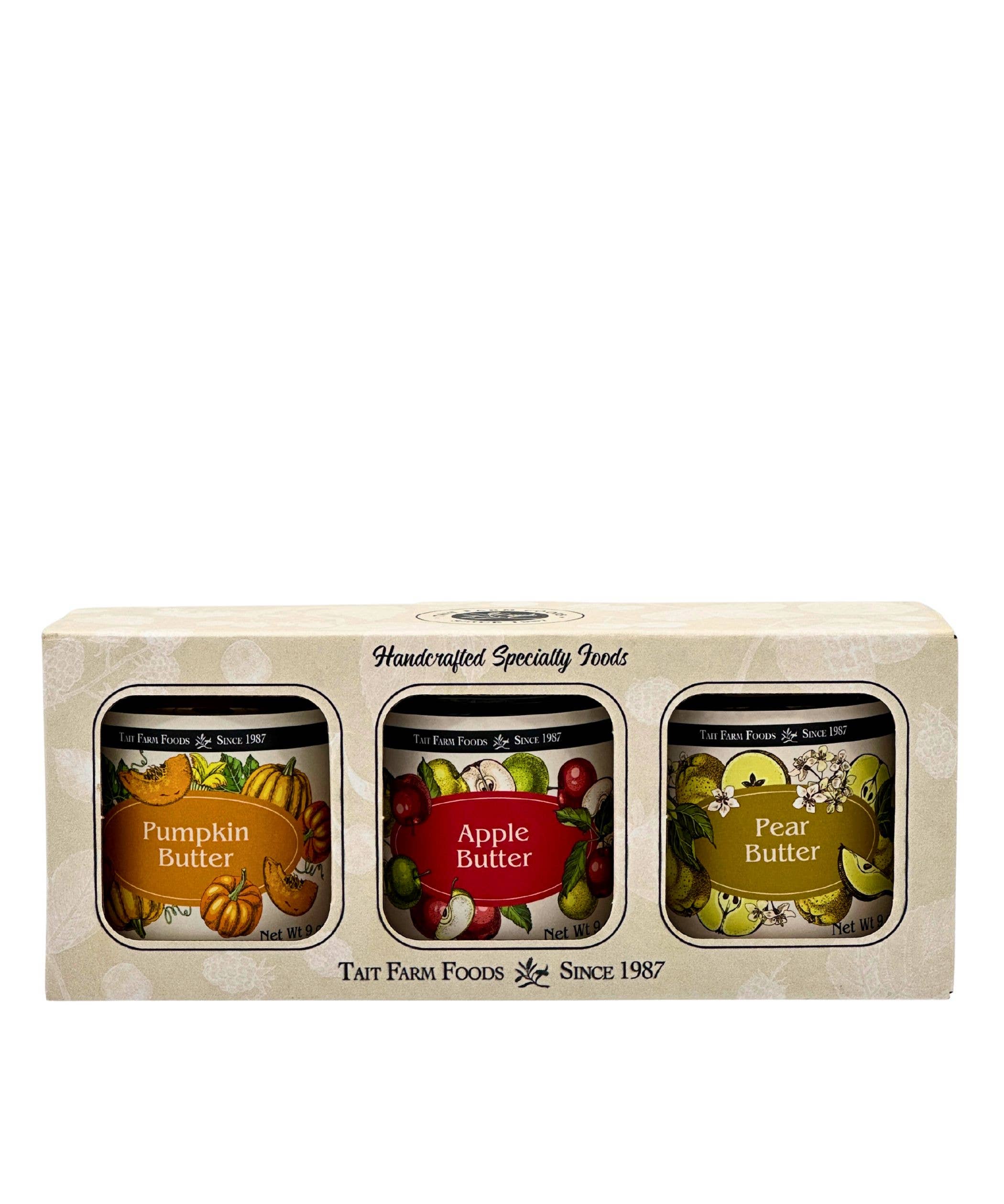 Tait Farm Foods - Wholesale Food Gift Basket - 3 Jar Gift Box - Fruit Butter Trio1