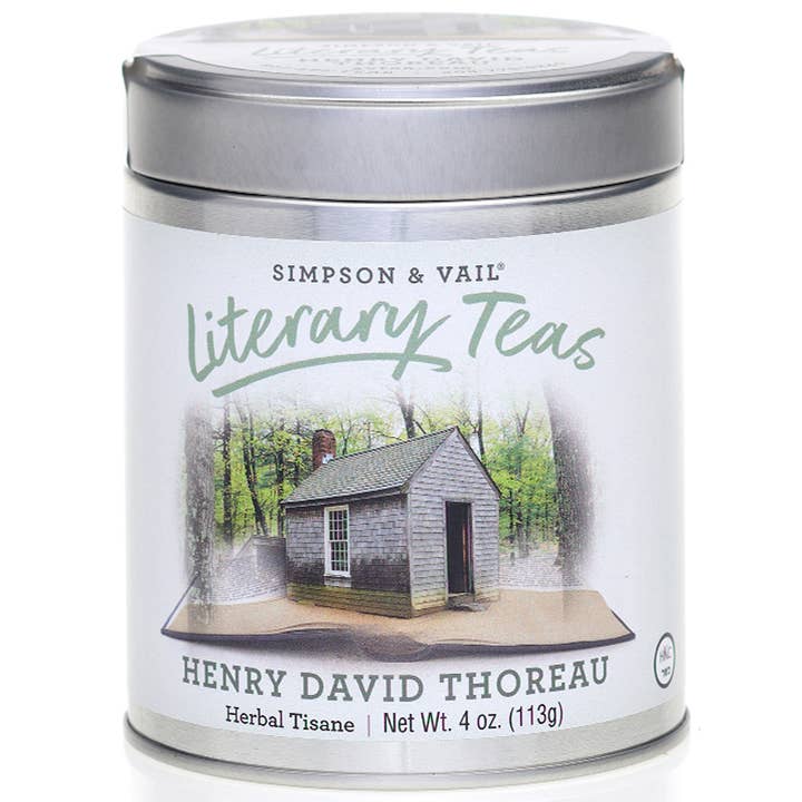 Simpson & Vail - Wholesale Loose Tea - Henry David Thoreau's Herbal Tisane Blend - 4 Ounce Tin